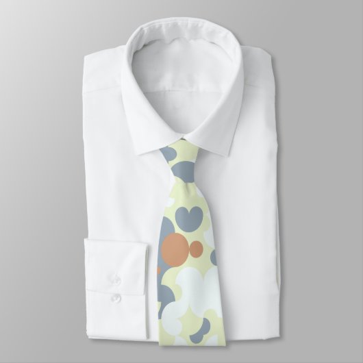 Cravate Camo Abstrait rétro bohémien bouché Super (Attaché)