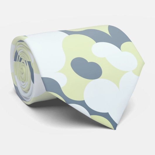 Cravate Camo Abstrait rétro bohémien bouché Super (Roulé)