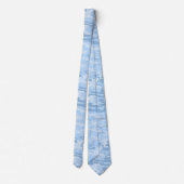 Cravate Camo bleu fané (Dos)