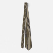 Cravate Camo Bottomland Camouflage Ancienne École (Dos)
