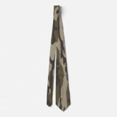 Cravate Camo Bottomland Camouflage Ancienne École (Dos)