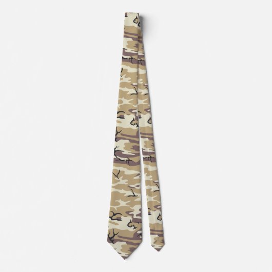 Cravate Camo Brown (Devant)