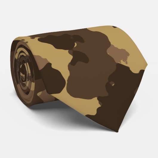 Cravate Camo de boue (Roulé)