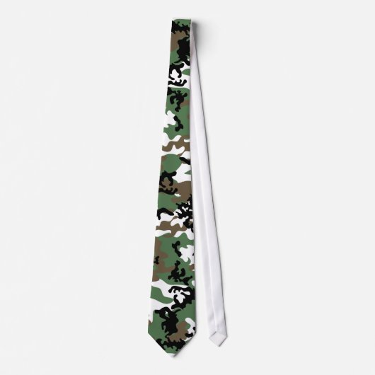 Cravate Camo de la jungle de béton (Devant)