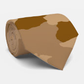 Cravate Camo désert (Roulé)