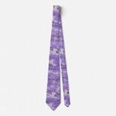Cravate Camo Digi Violet (Devant)