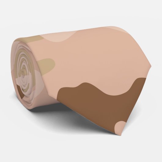 Cravate Camo du désert (Roulé)