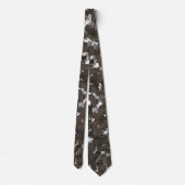 Cravate Camo Feuille écarse (Dos)