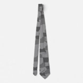 Cravate Camo gris militaire (Dos)
