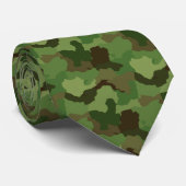 Cravate Camo militaire 2 (Roulé)