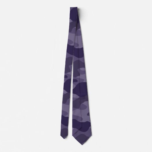 Cravate Camo Monocolor Cyber Graphe (Dos)