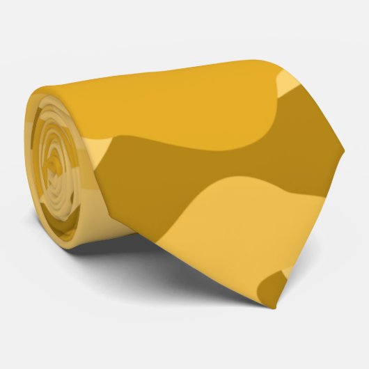 Cravate Camo Monocolor de maïs (Roulé)