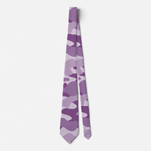 Cravate Camo Monocolor Lilac