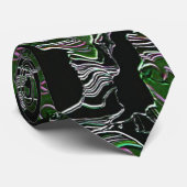 Cravate Camo vert (Roulé)