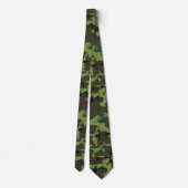 Cravate Camo vert (Dos)
