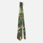 Cravate Camo Woodland (Devant)