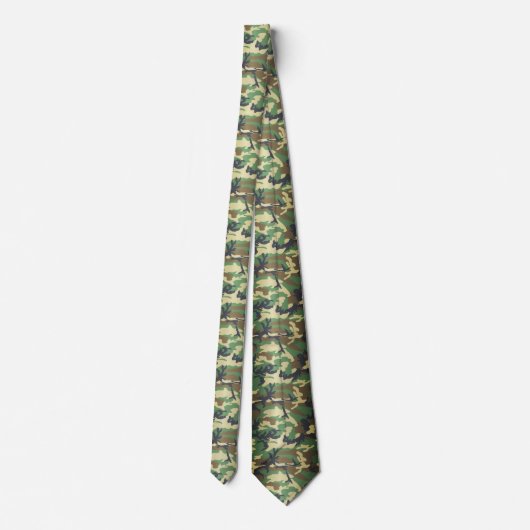 Cravate Camo Woodland (Dos)