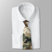 Cravate Camouflage (Attaché)