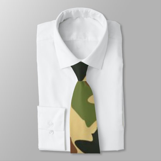 Cravate camouflage (Attaché)