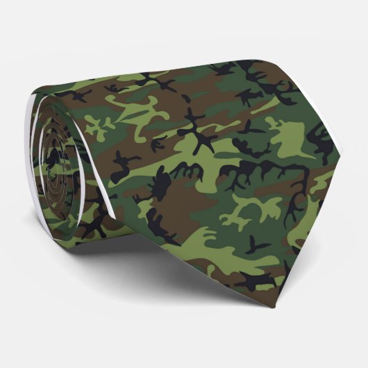 Cravate Camouflage (Roulé)