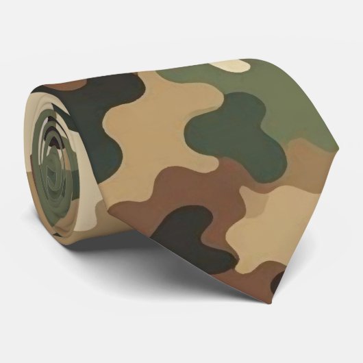 Cravate Camouflage (Roulé)