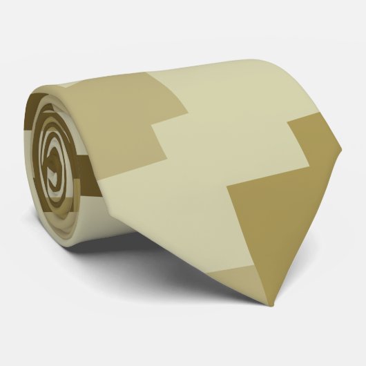 Cravate Camouflage 8 bits pour désert numérique / Camo (Roulé)