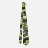 Cravate Camouflage de camping de chasse vert (Dos)