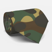 Cravate Camouflage de forêt (Roulé)