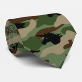 Cravate Camouflage de licorne (Roulé)