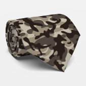 Cravate Camouflage de proximité  (Roulé)