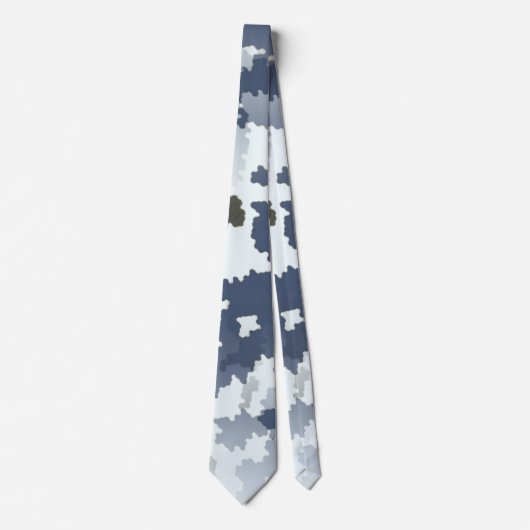 Cravate Camouflage d'hiver (Devant)