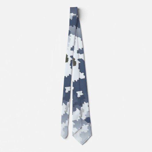 Cravate Camouflage d'hiver (Dos)