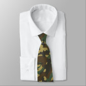 Cravate Camouflage forestier (Attaché)