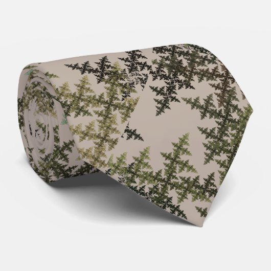 Cravate Camouflage fractal - Été (Roulé)