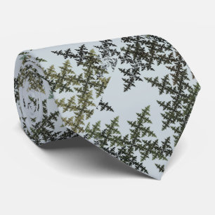 Cravate Camouflage fractal - Hiver