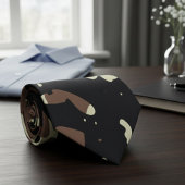 Cravate Camouflage militaire américain Camo vert Motif san