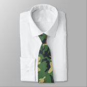 Cravate Camouflage militaire de l'armée Imprimer Forces ar (Attaché)