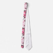 Cravate Camouflage rose (Dos)