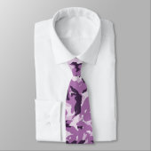 Cravate Camouflage rose Motif militaire (Attaché)