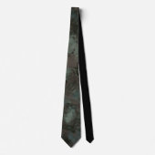 Cravate Camouflage Teint vert Tie (Devant)