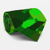 Cravate Camouflage vert (Roulé)