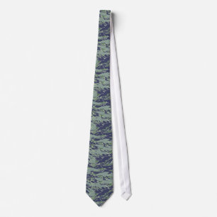 Cravate Camouflage vert olive Tigerstripe