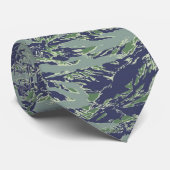Cravate Camouflage vert olive Tigerstripe (Roulé)