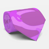 Cravate Camouflage violet clair (Roulé)