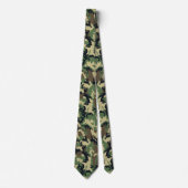 Cravate Camouflage Woodland (Devant)