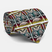 Cravate Campagne présidentielle 1864 d'Abraham Lincoln (Roulé)