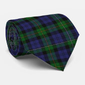 Cravate Campbell de tartan moderne de Loudon (Roulé)