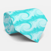 Cravate Canada - Aqua (Roulé)