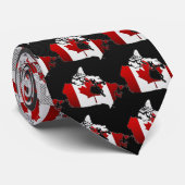Cravate Canada : Carte (Roulé)
