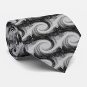 Cravate Canada - Noir (Roulé)